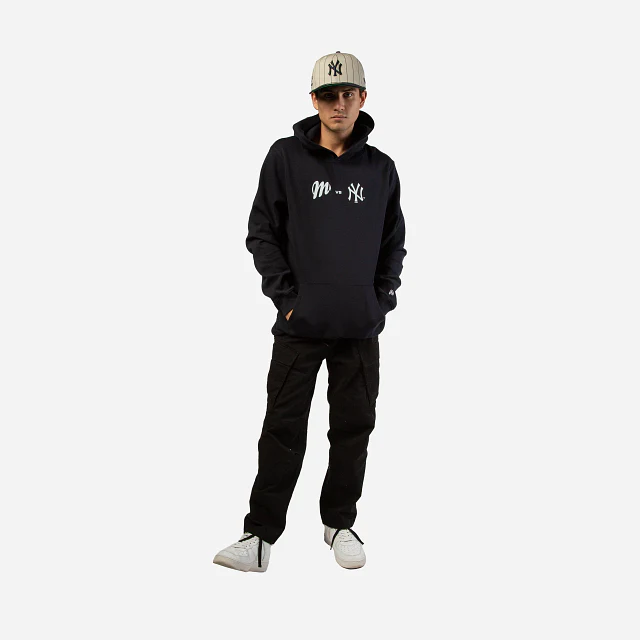 Sudadera Diablos Rojos del México Vs Yankees Azul