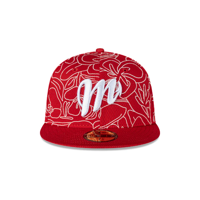 Diablos Rojos del México LMB Spring Training 2024 59FIFTY Cerrada