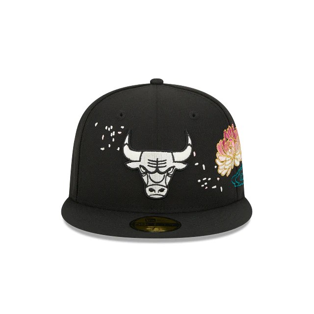 Chicago Bulls NBA Cherry Blossom 59FIFTY Cerrada