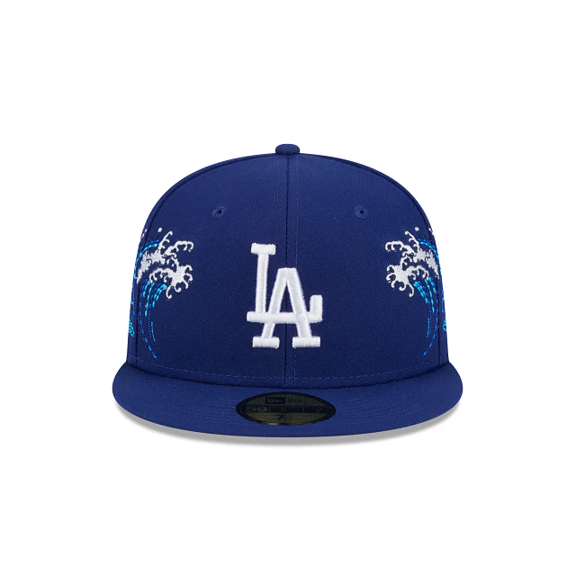 Los Angeles Dodgers MLB Tonal Wave 59FIFTY Cerrada