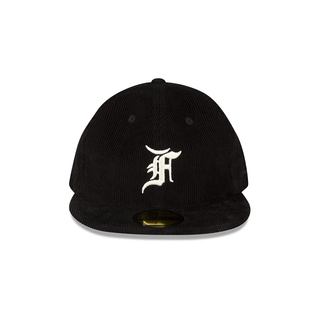 Fear of God Essentials Corduroy 59FIFTY Cerrada Negra
