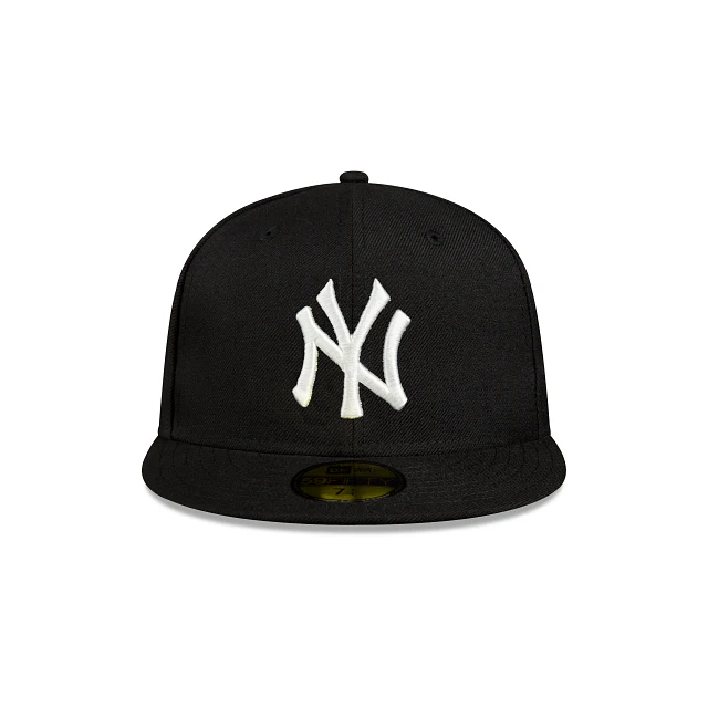 New York Yankees Top Sellers Black and White 59FIFTY Cerrada