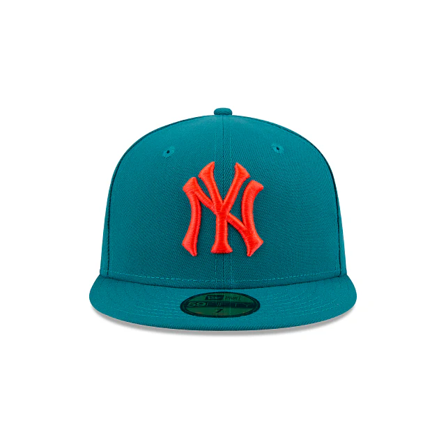 New York Yankees MLB Badlands 59FIFTY Cerrada Aqua