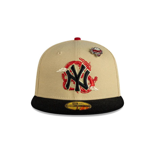New York Yankees MLB Año Nuevo Chino 59FIFTY Cerrada