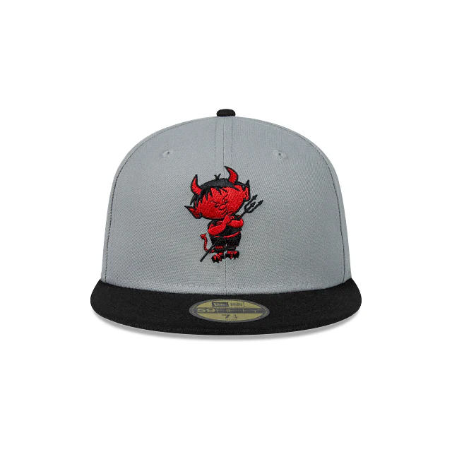 Deportivo Toluca FC Two Tone Grey 59FIFTY Cerrada
