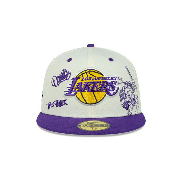 Los Angeles Lakers Tortugas Ninja X NBA Donatello 59FIFTY Cerrada