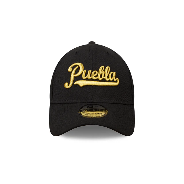 Pericos de Puebla LMB Game Cap City Name 39THIRTY Elástica Negra