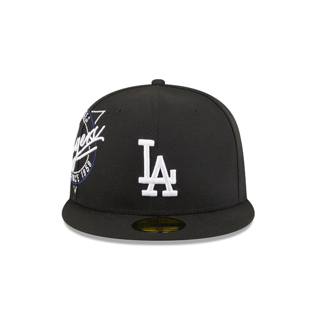Los Angeles Dodgers MLB Neon 59FIFTY Cerrada