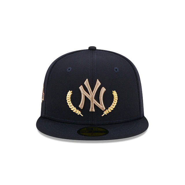 New York Yankees MLB Gold Leaf 59FIFTY Cerrada