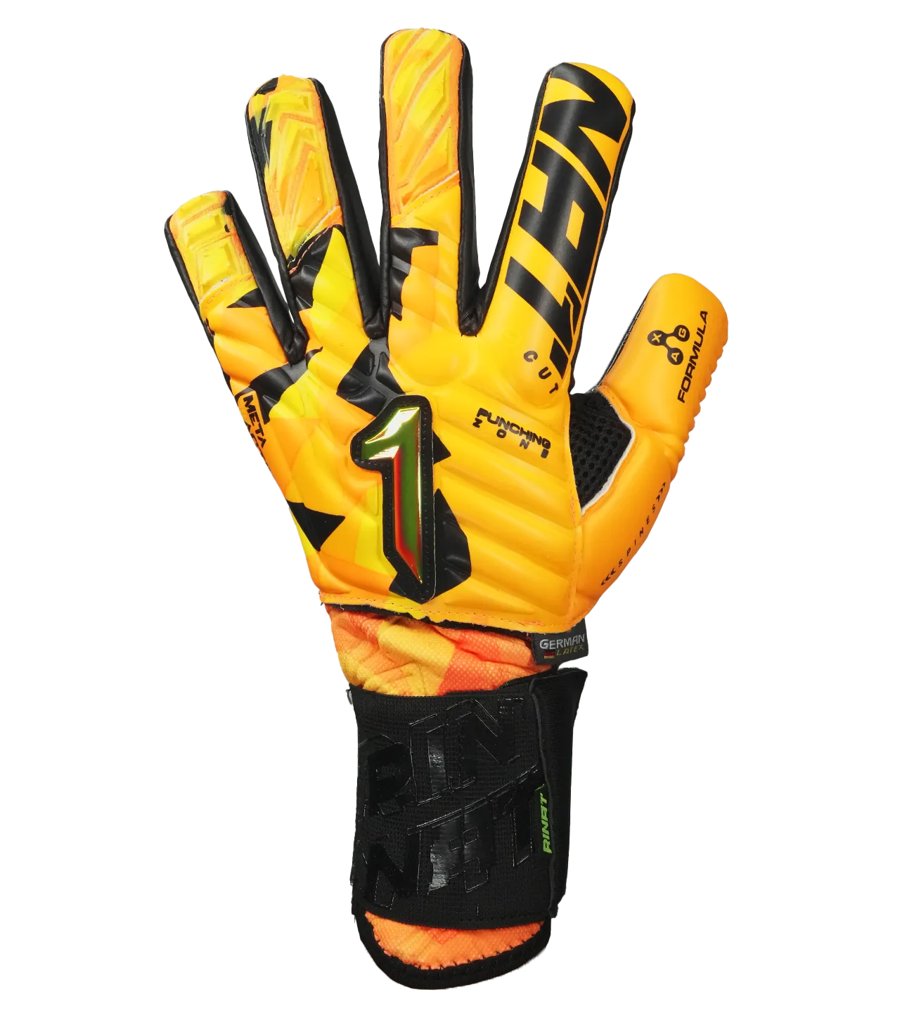 Rinat Meta Tactik GK Spine Pro  Naranja Negro ( Varilla )