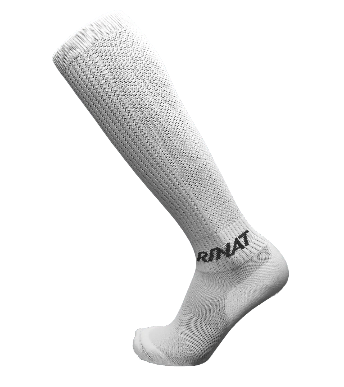 Medias / Calceta Bordada Rinat Algodón Jugador Blanco / Negro