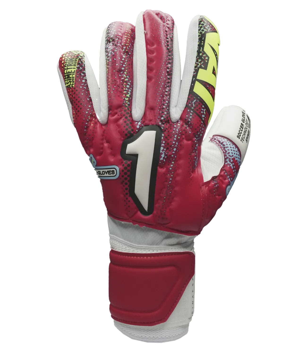 Rinat Asimetrik Stellar Spine ( Varillas ) Semi  Rojo / Blanco