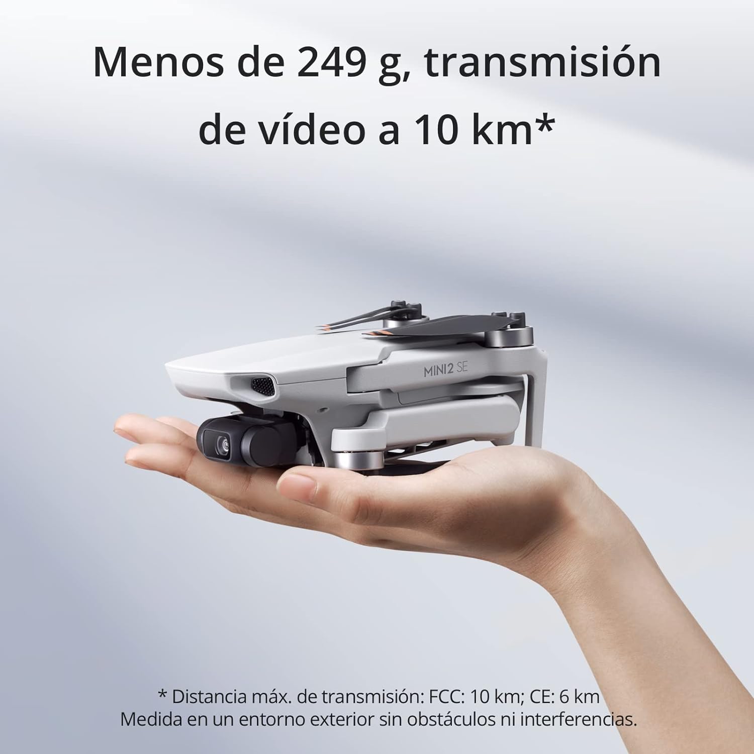 DJI Mini 2 SE, dron mini con cámara ligero y plegable con vídeo 2.7K, modos inteligentes, transmisión de vídeo a 10 km, 31 minutos de vuelo, menos de 249 g, fácil de usar, fotos callejeras y de viajes - Sale