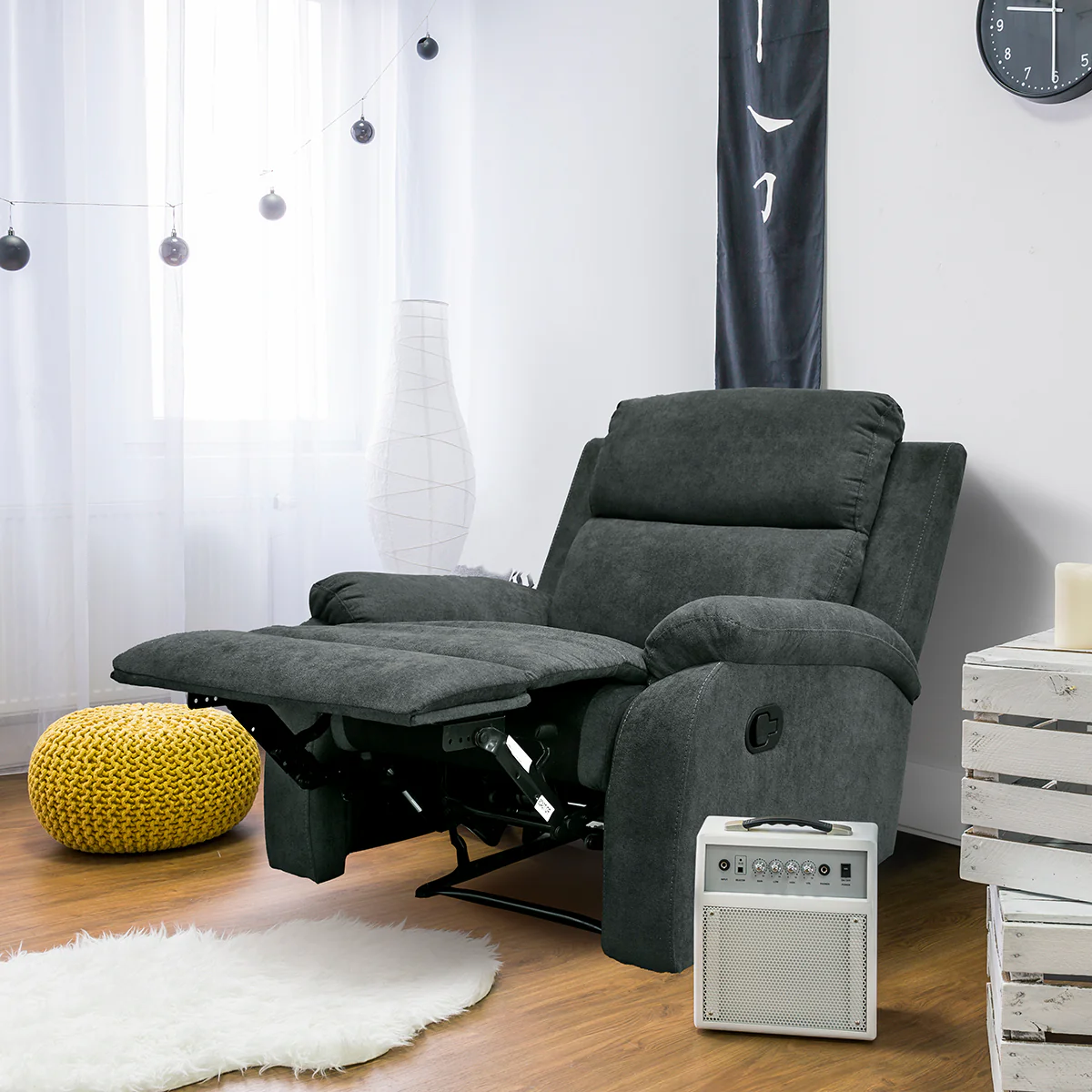 Sillón Reclinable Waterloo - Gris