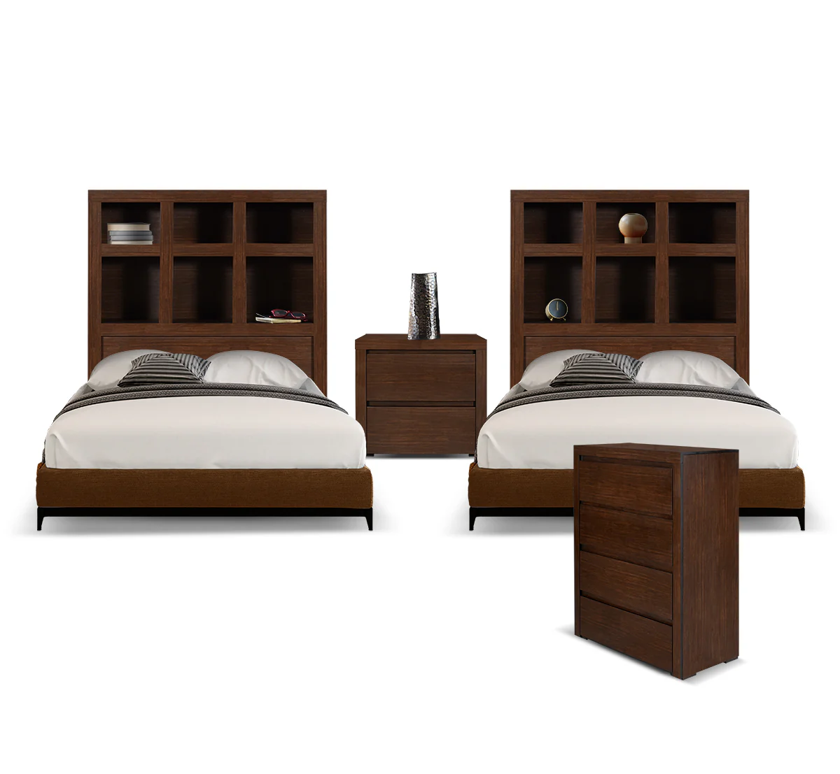 Recámara Picasso Individual - 4 piezas