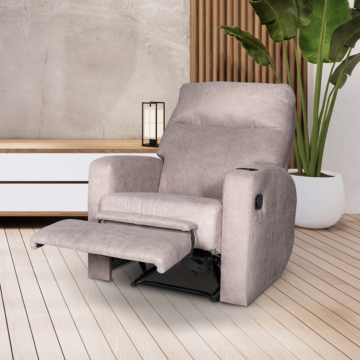Sillón Reclinable Ferrara - Beige