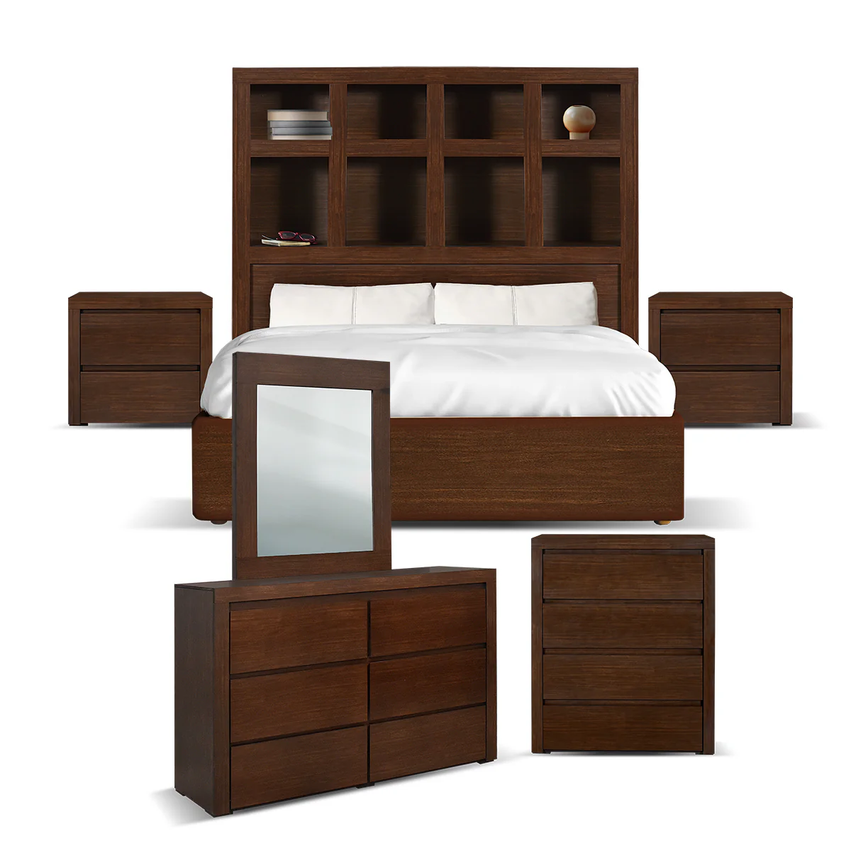 Recámara Matrimonial Picasso 6 Pz