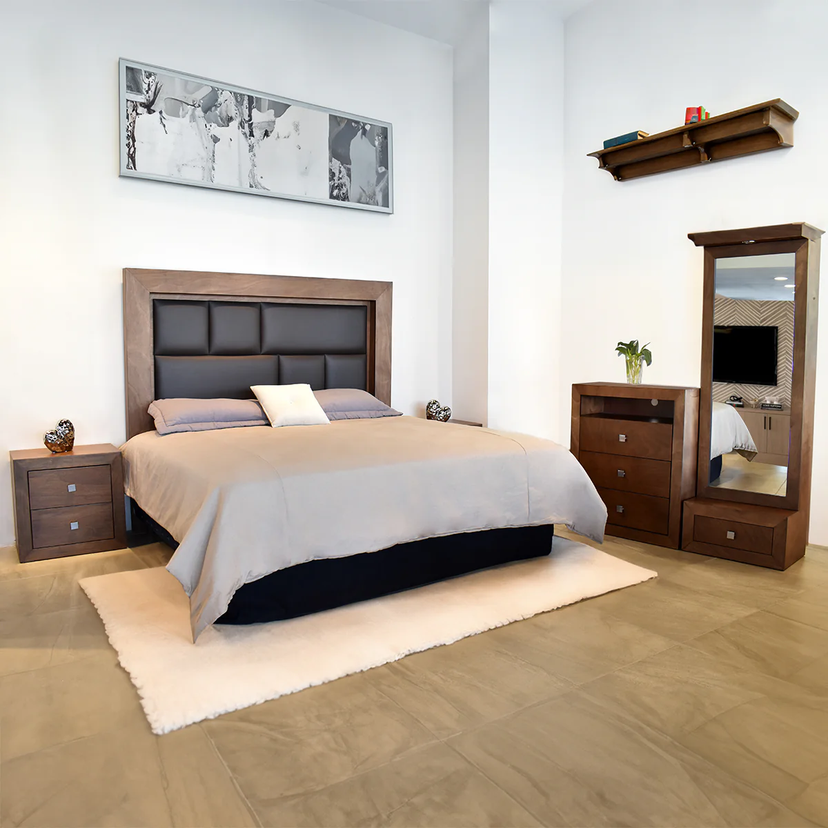 Recámara King Size Braham 5 Pz