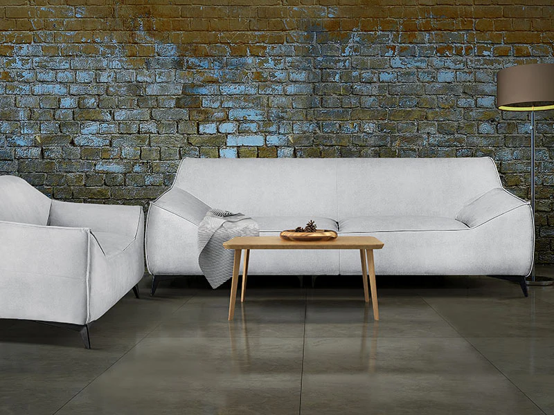 Sala Modus - Sofá y Love Seat en Cosmo Griffin