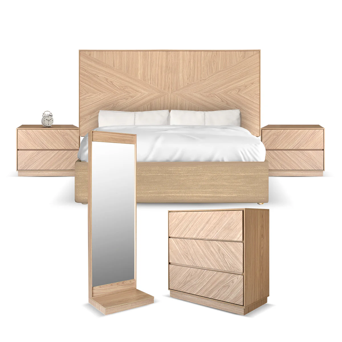 Recámara King Size - Hanoi5 Pz