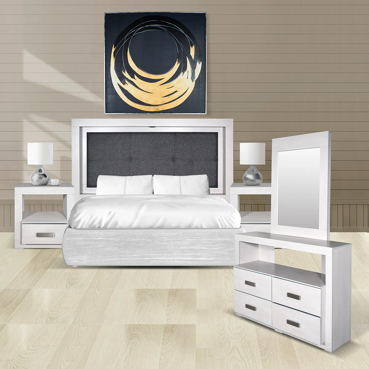 Recámara King Size Golden 5 Pz