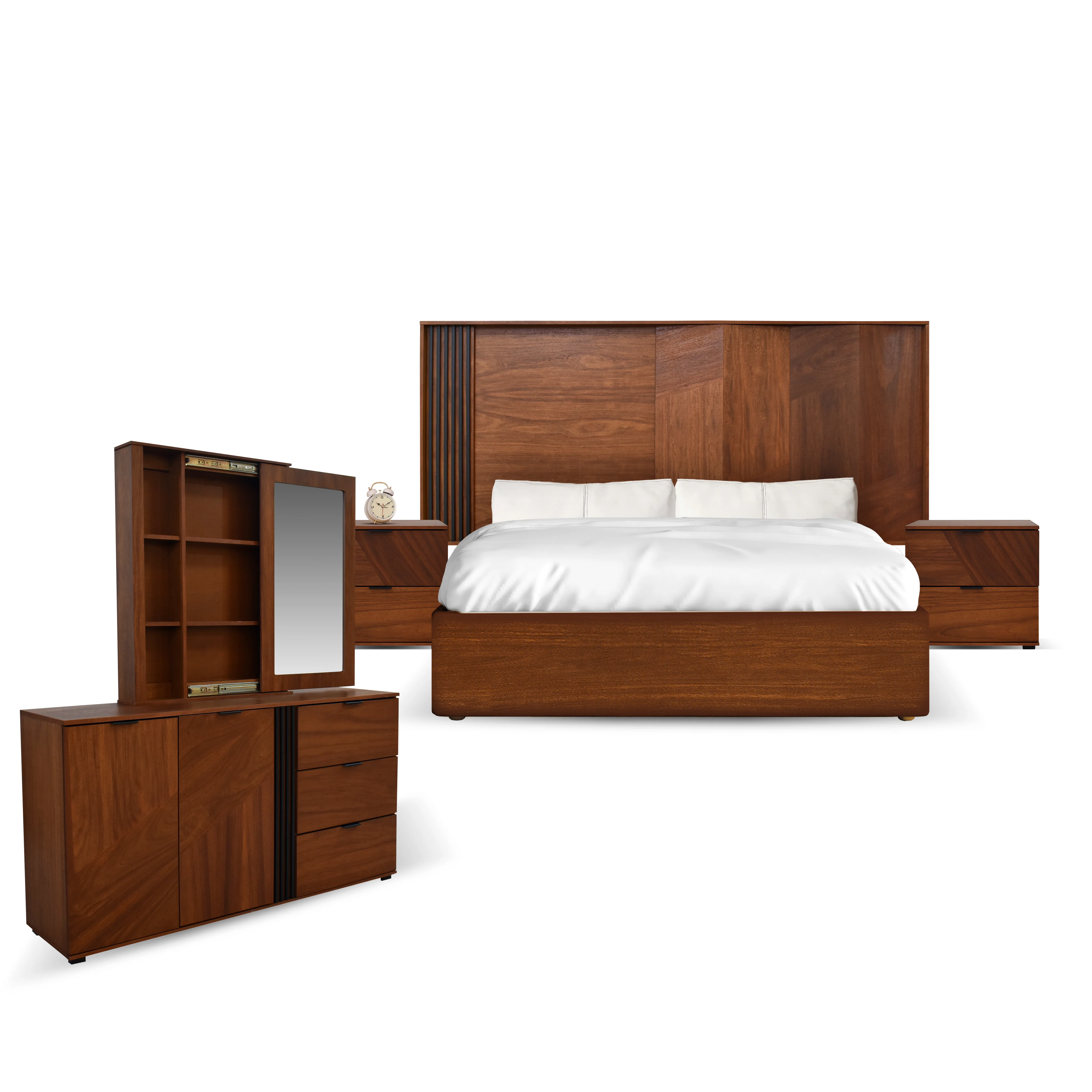 Recámara King Size Tzalam 5 Pz