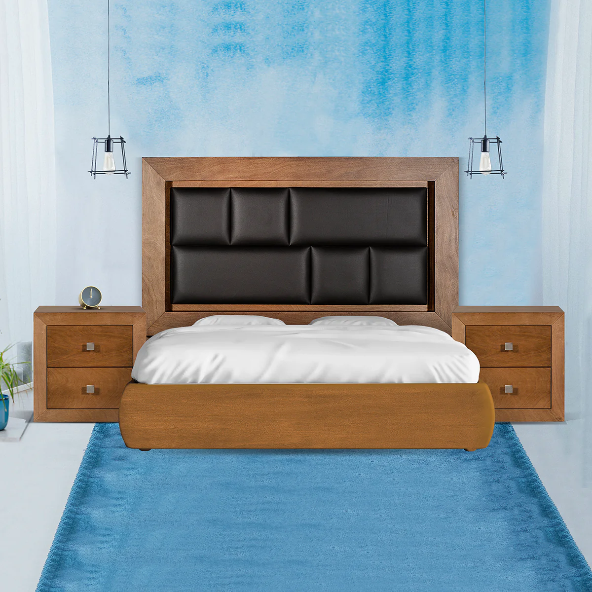 Recámara King Size Braham 3 Pz