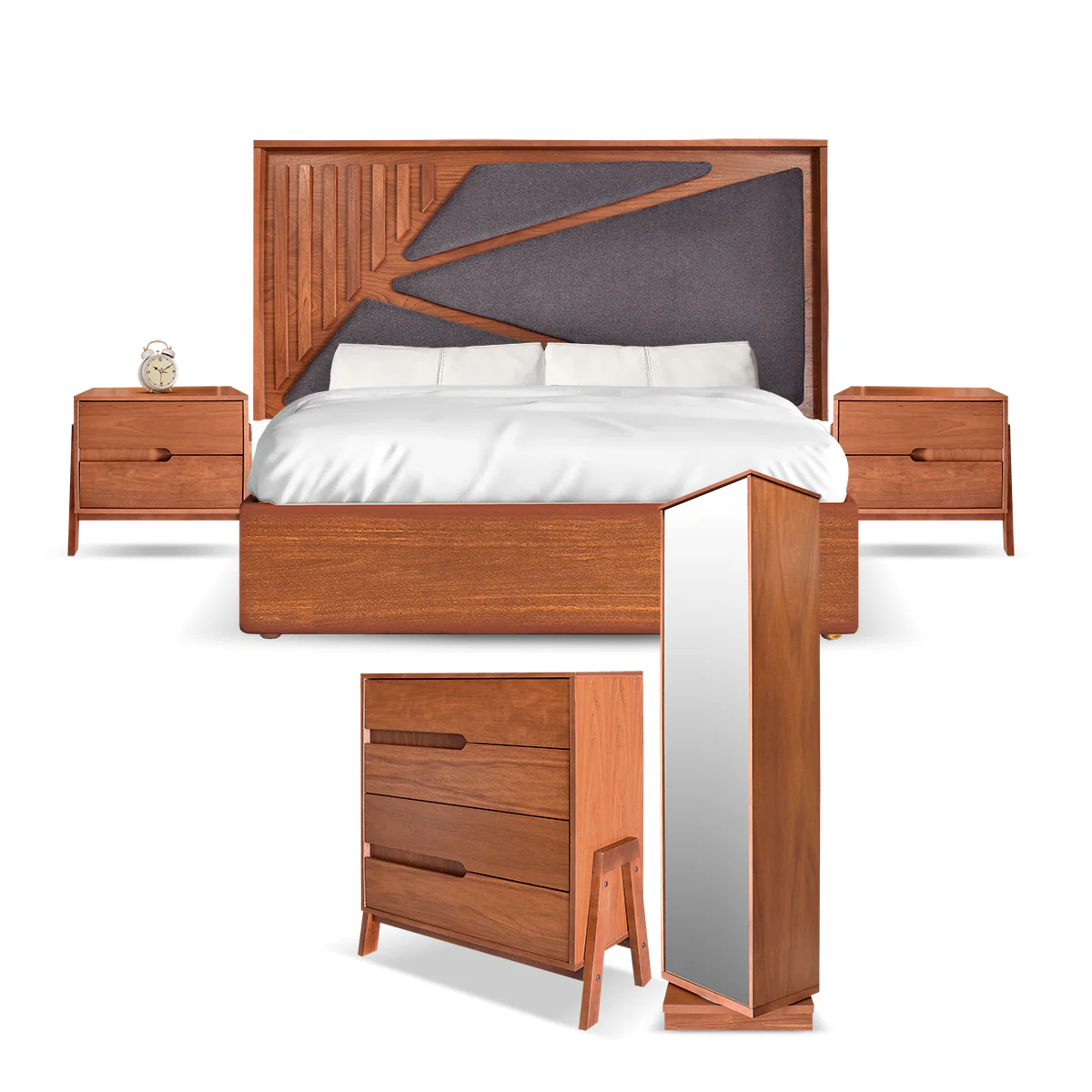 Recámara King Size - Serena 5 PZ