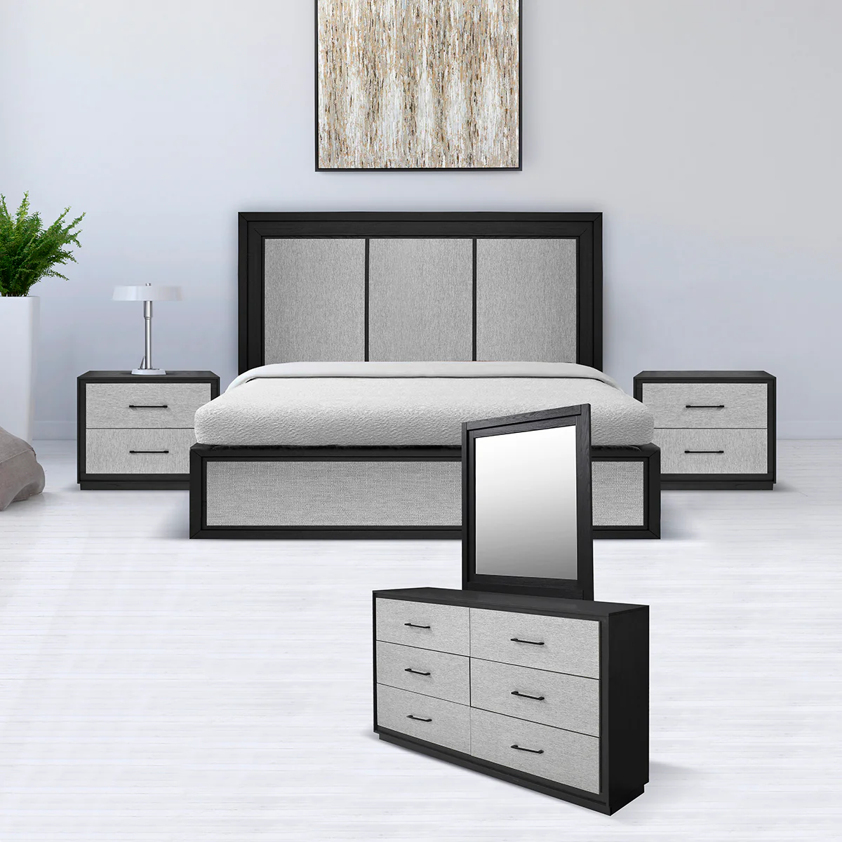 Recámara King Size Dylan 5 Pz