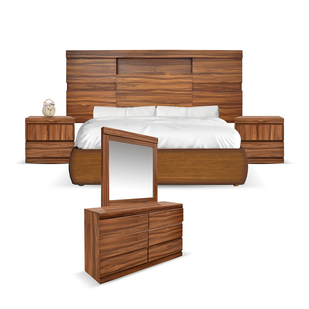 Recámara King Size Castilla-Tzalam 5 Pz