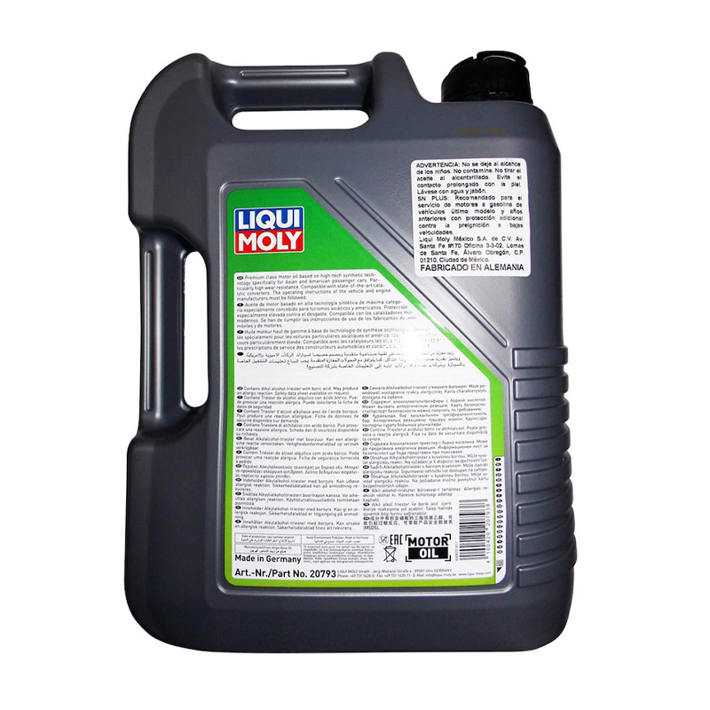 Aceite sintético para motor Liqui Moly Leichtlauf Special AA 5W-20