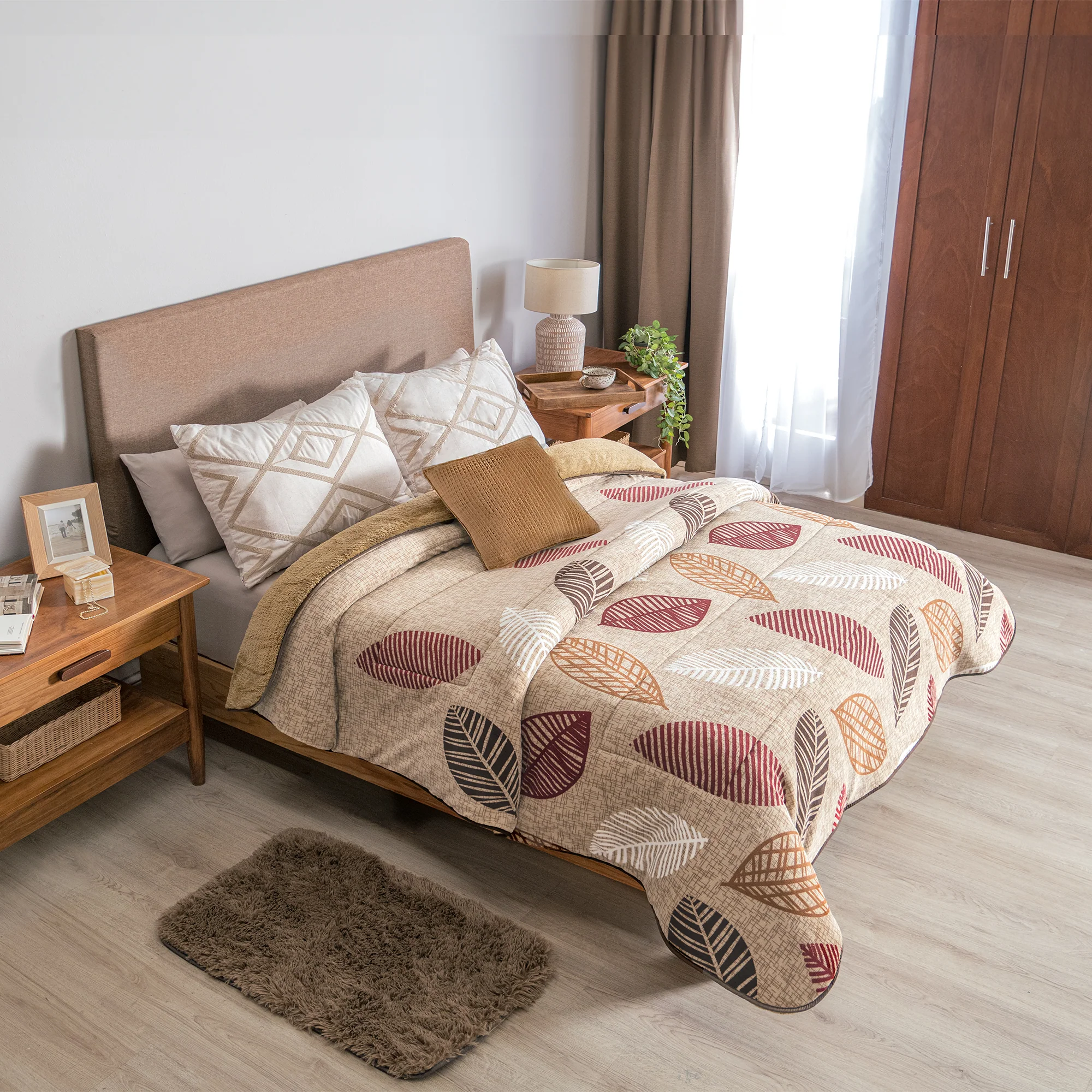 Cobertor Invernal Hojarasca