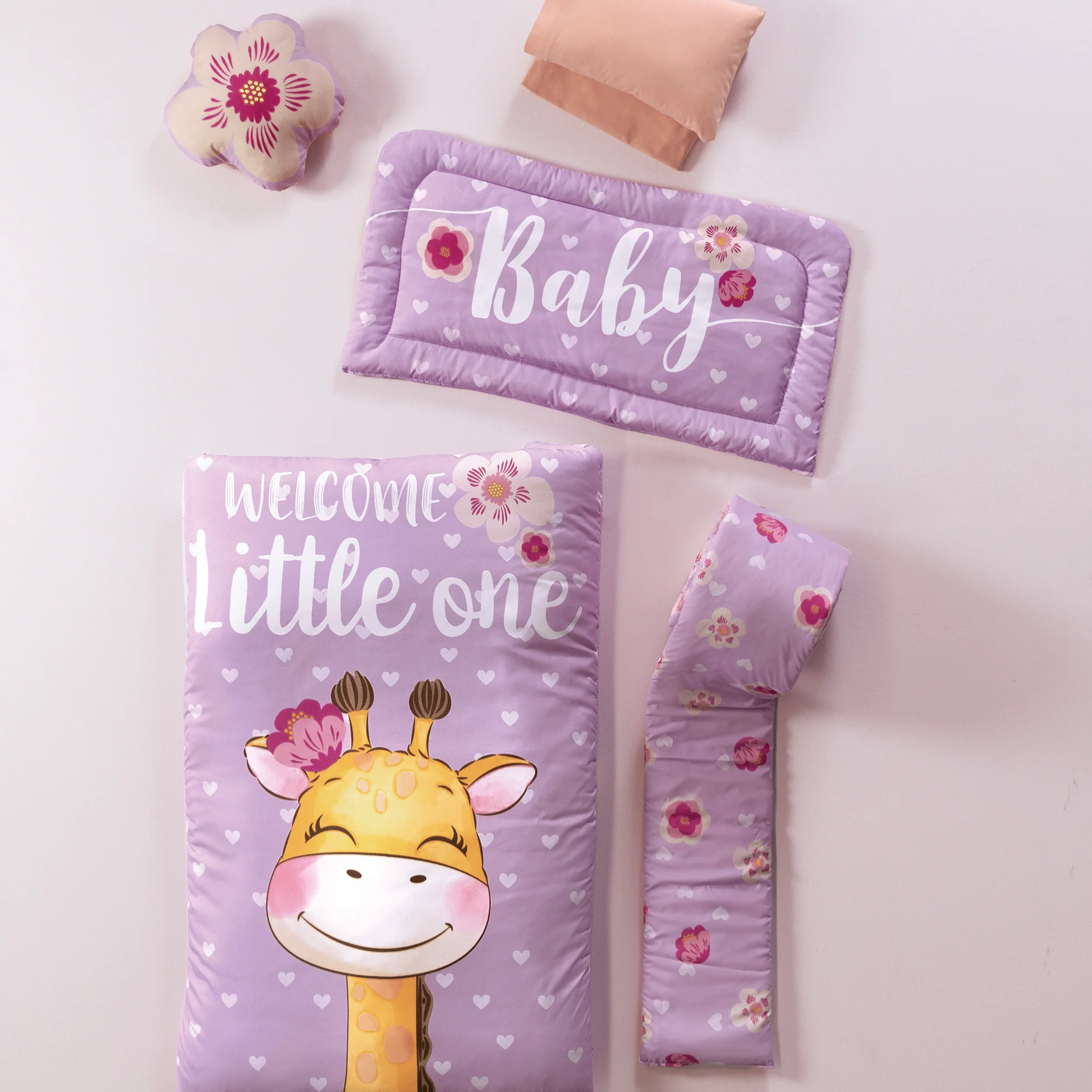 Juego de Edredón Baby Jirafa