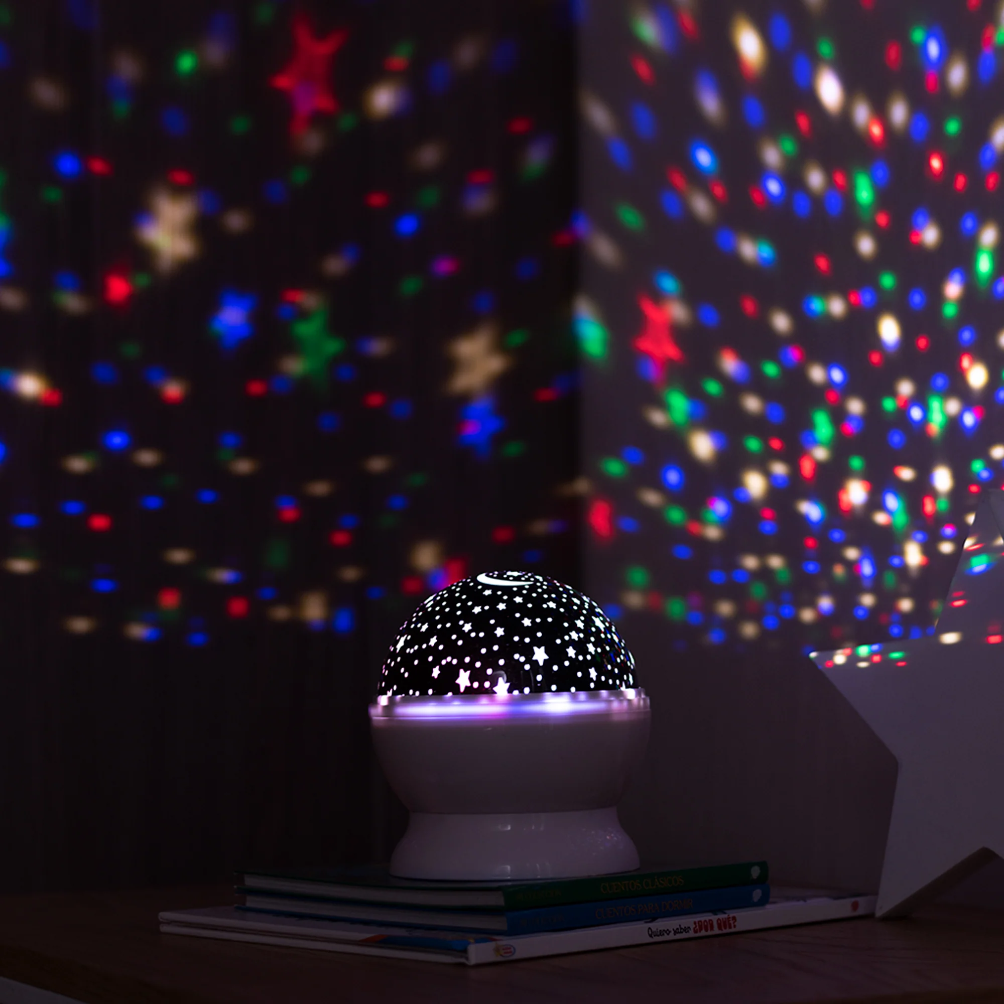 Decoración Proyector Galaxy