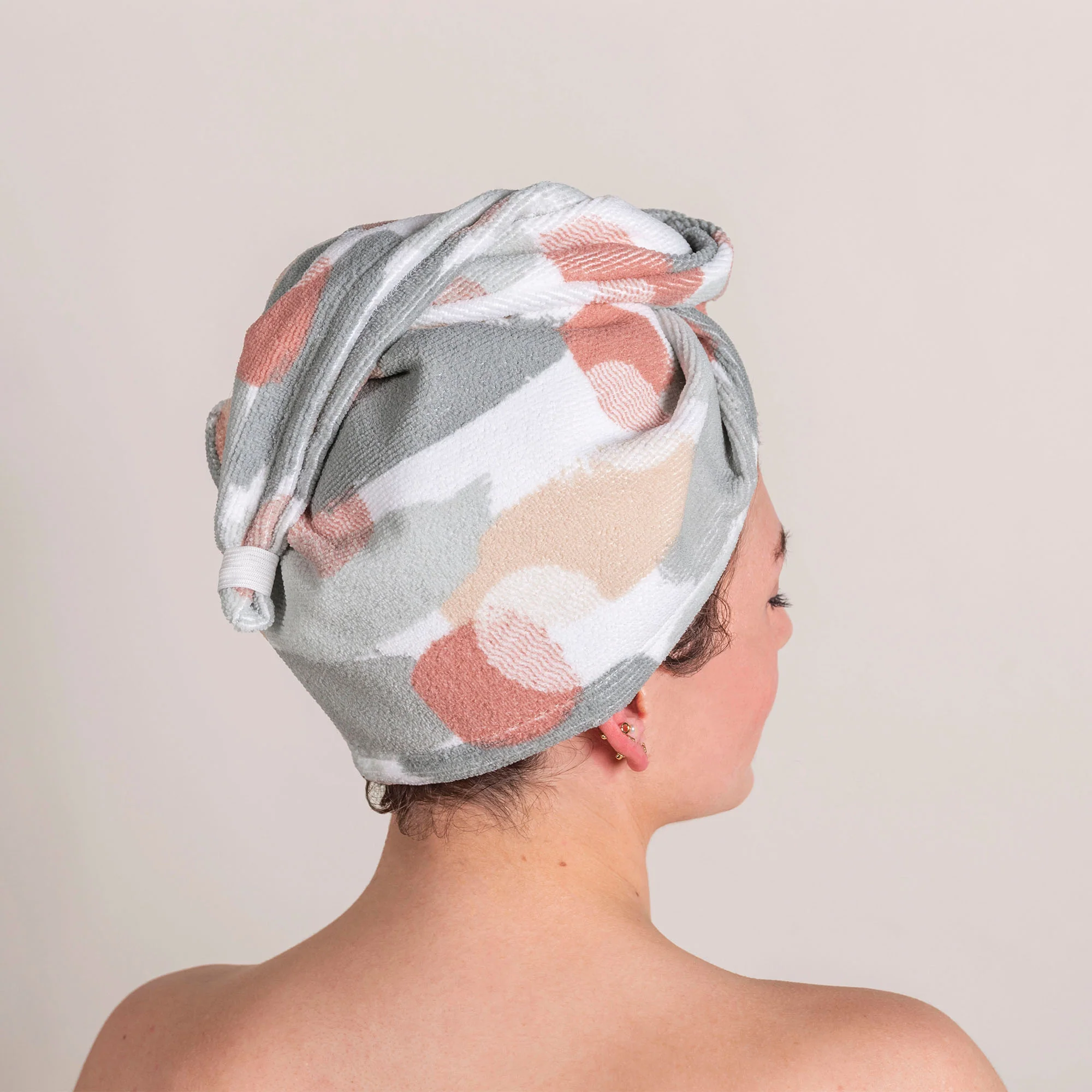 Toalla Para Cabeza Tulum Rosé