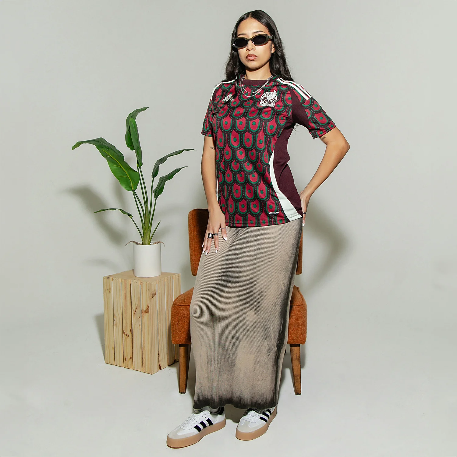 Réplica de camiseta de local de México - Mujer