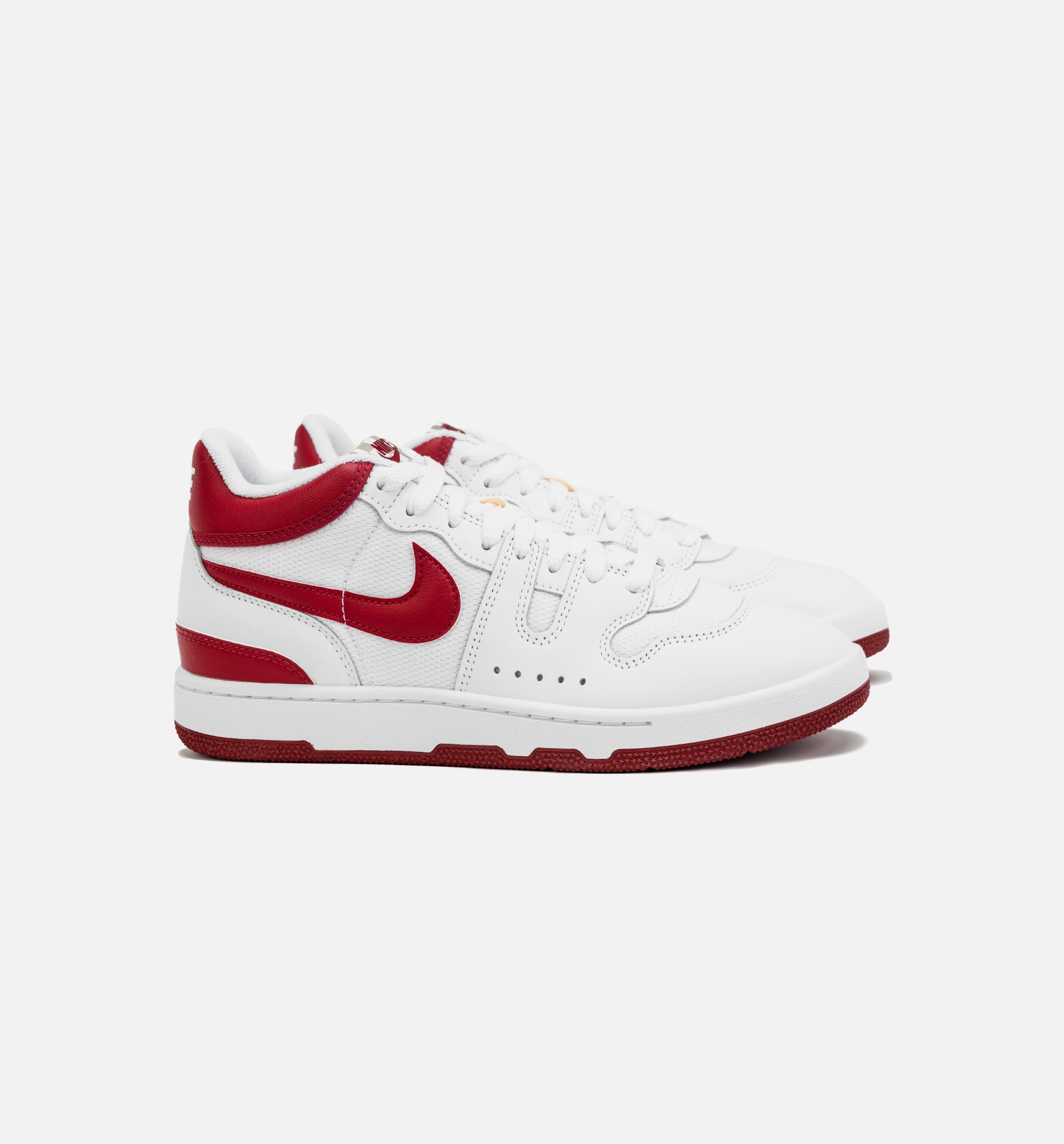 Mens Lifestyle Shoe - White/Red Free Shipping