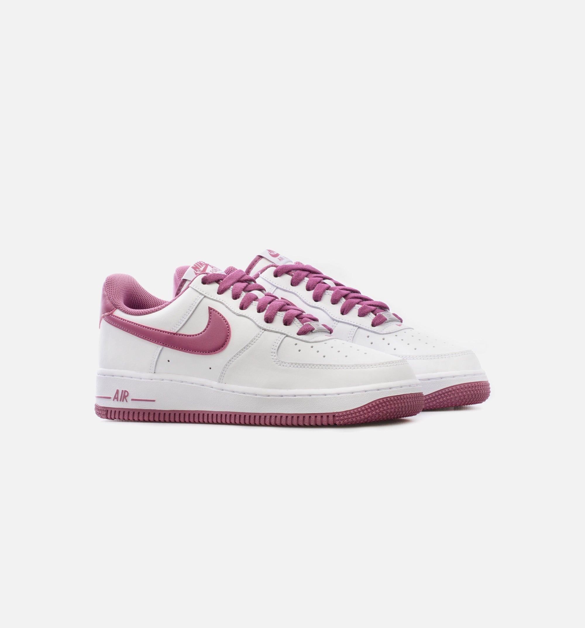 AF1 Low Light Bordeaux Mens Lifestyle Shoe - White/Burgundy