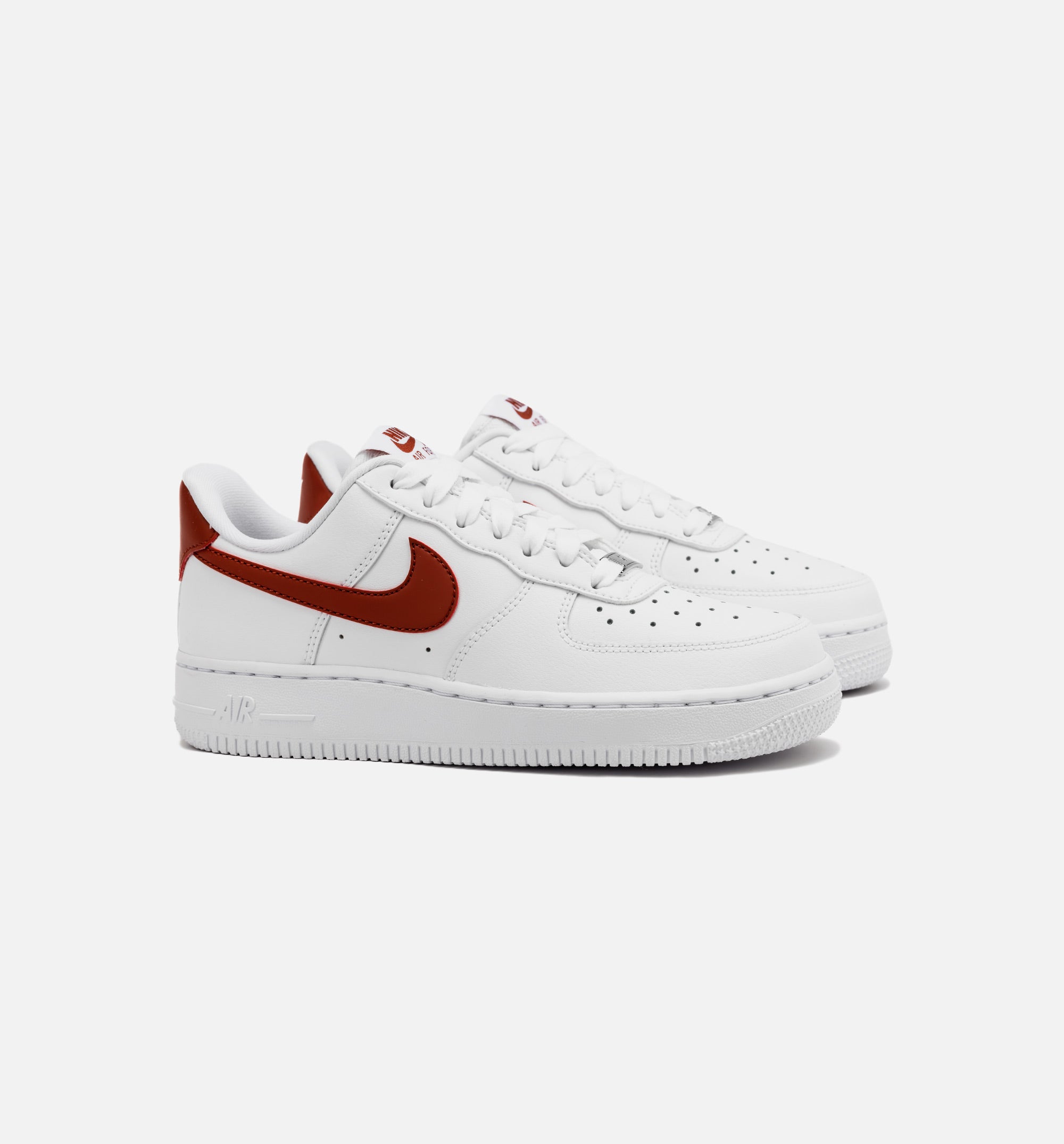 AF1 Low Rugged Orange Womens Lifestyle Shoe - White/Orange