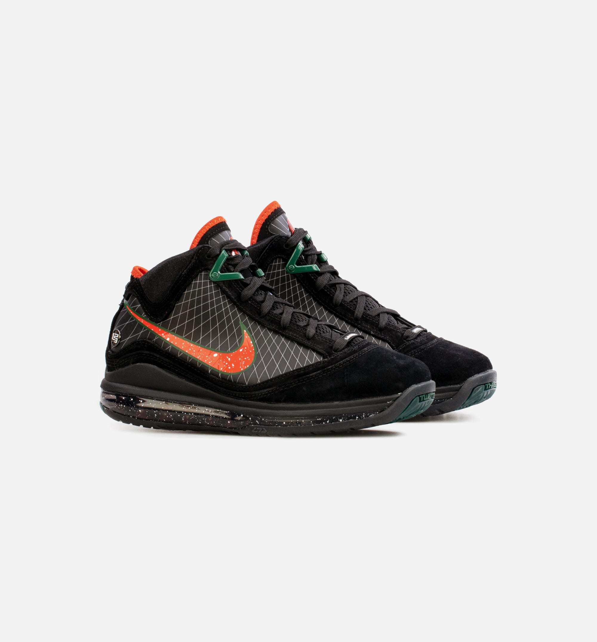 Florida A&M Mens Basketball Shoe - Black/Orange