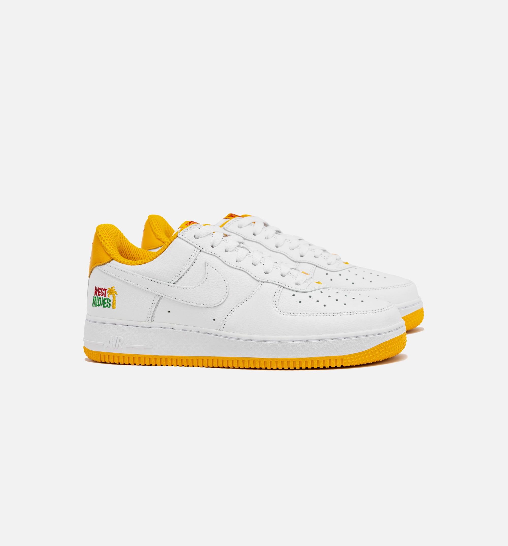 AF1 Low West Indies Mens Lifestyle Shoe - White/University Gold