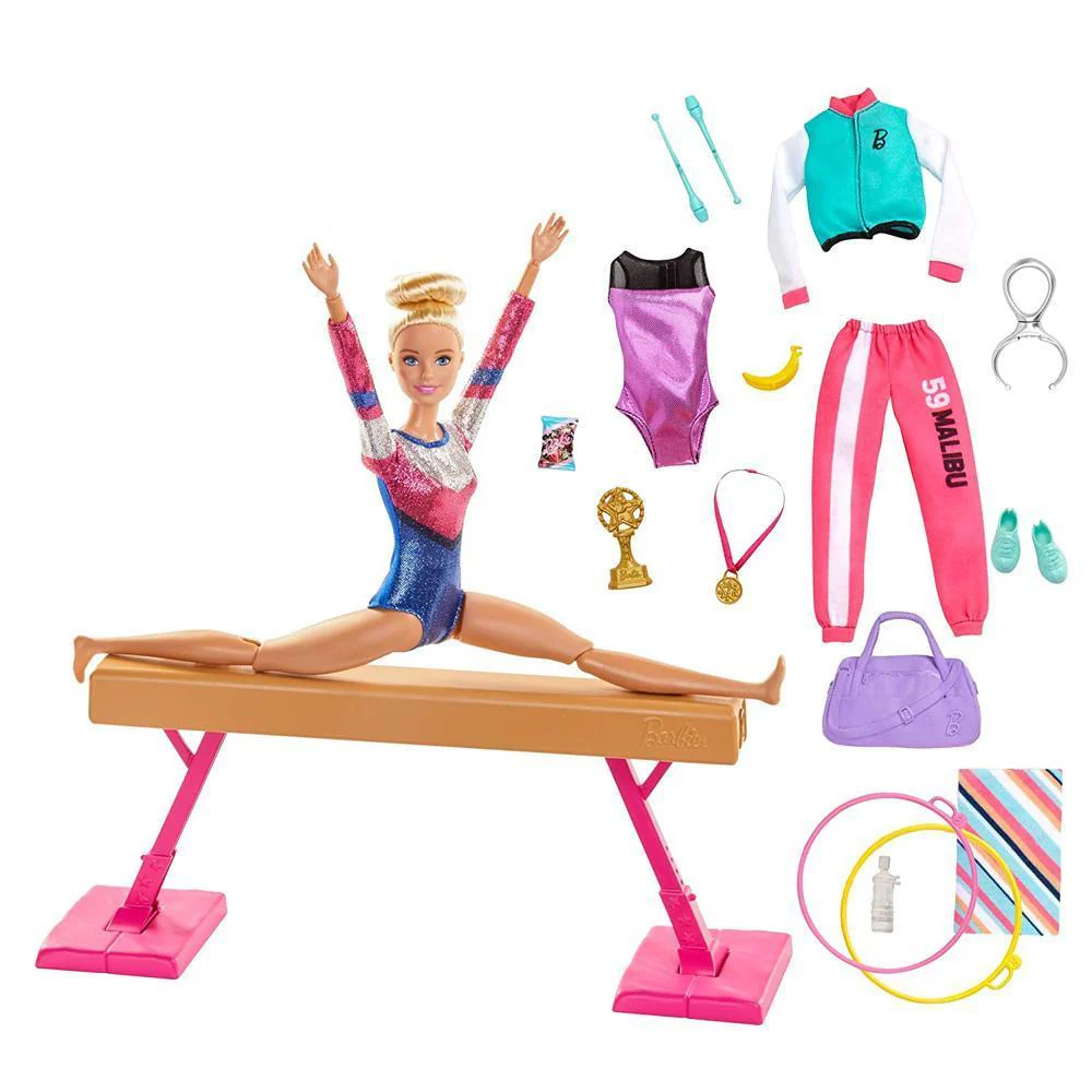 BARBIE SET DE GIMNASIA GJM72