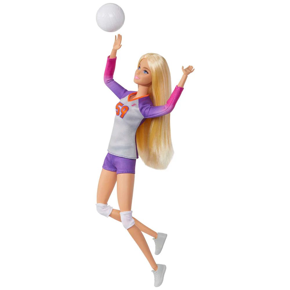 BARBIE PROFESIONES DEPORTISTAS VOLLEY BALL RUBIA HKT71