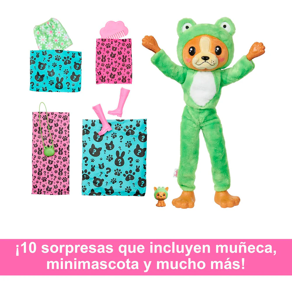 BARBIE CUTIE REVEAL DISFRACES DIVERTIDOS - PERRO HRK22