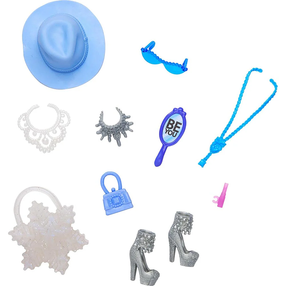 BARBIE ACCESORIOS - SOMBRERO MORADO GWD98