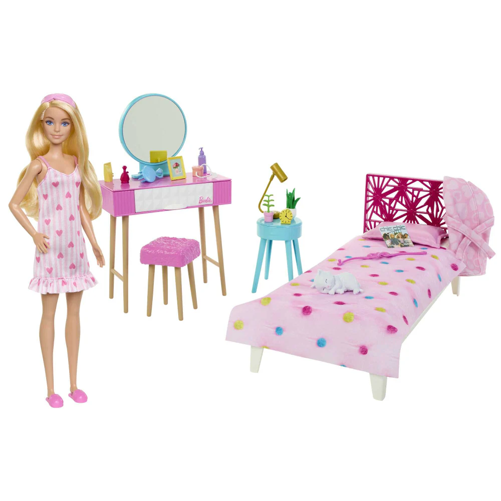 CUARTO DE LOS SUEÑOS DE BARBIE CON MUÑECA HPT55
