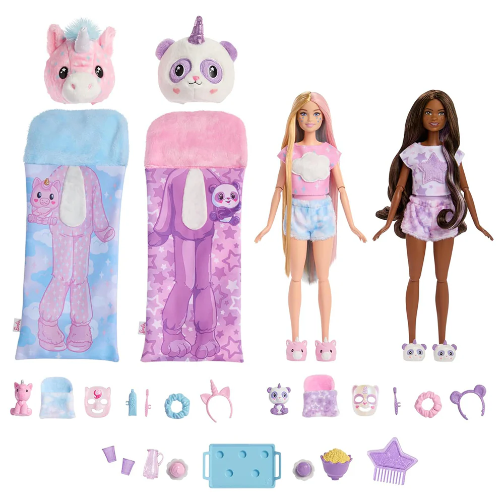 Barbie Cutie Reveal Set de Juego Pijamada HRY15