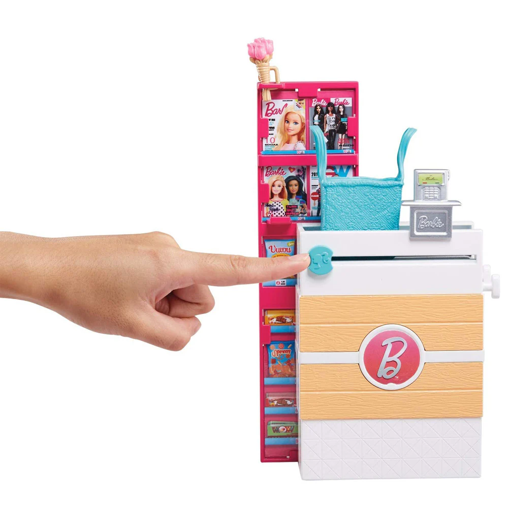 BARBIE DÍA DE COMPRAS CON MUÑECA FRP01