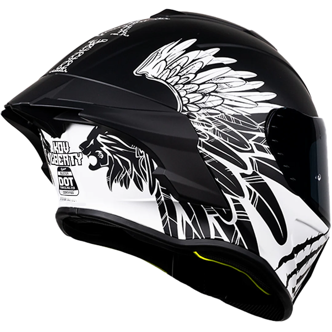 CASCO BUSTER LIBERTY (Fluorescente)