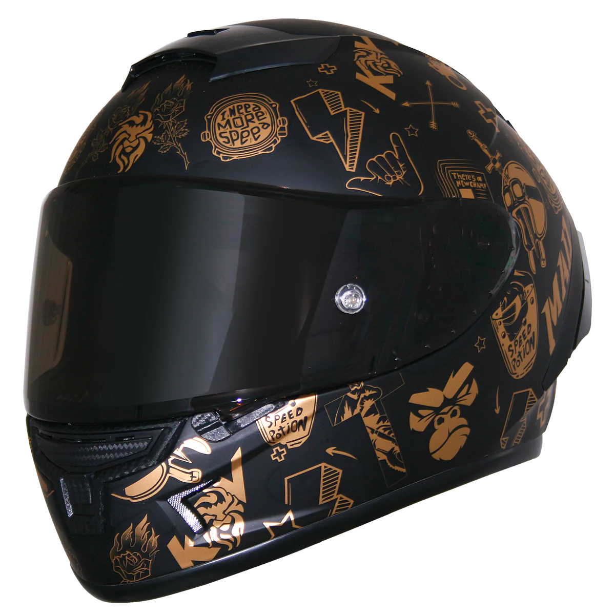 CASCO AIRCUT SMASH DORADO